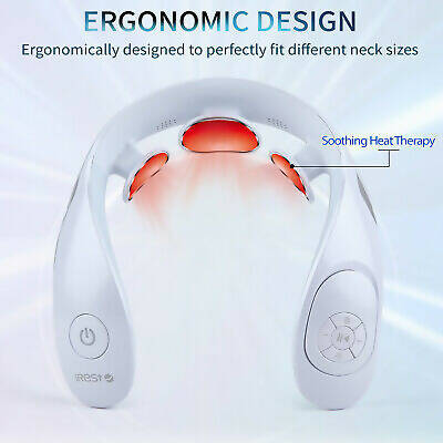 Neck Massager with Heat Cordless Deep Tissue Neck Massager for