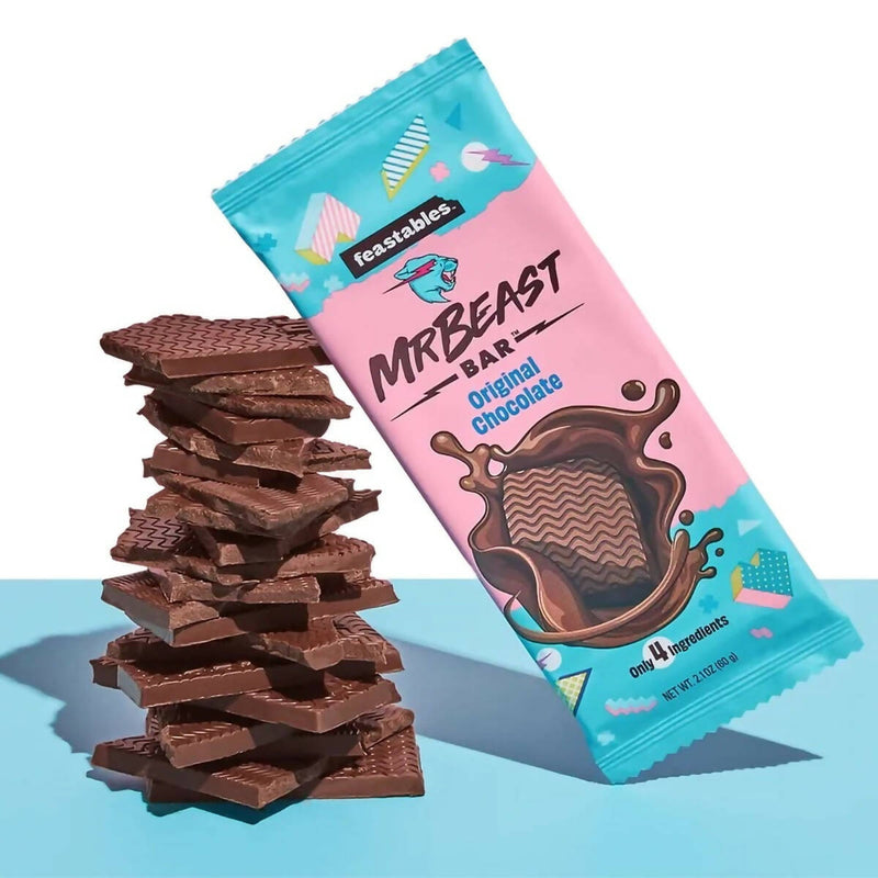 MrBeast Chocolate Bar, 2.1 oz (60g), 1 bar